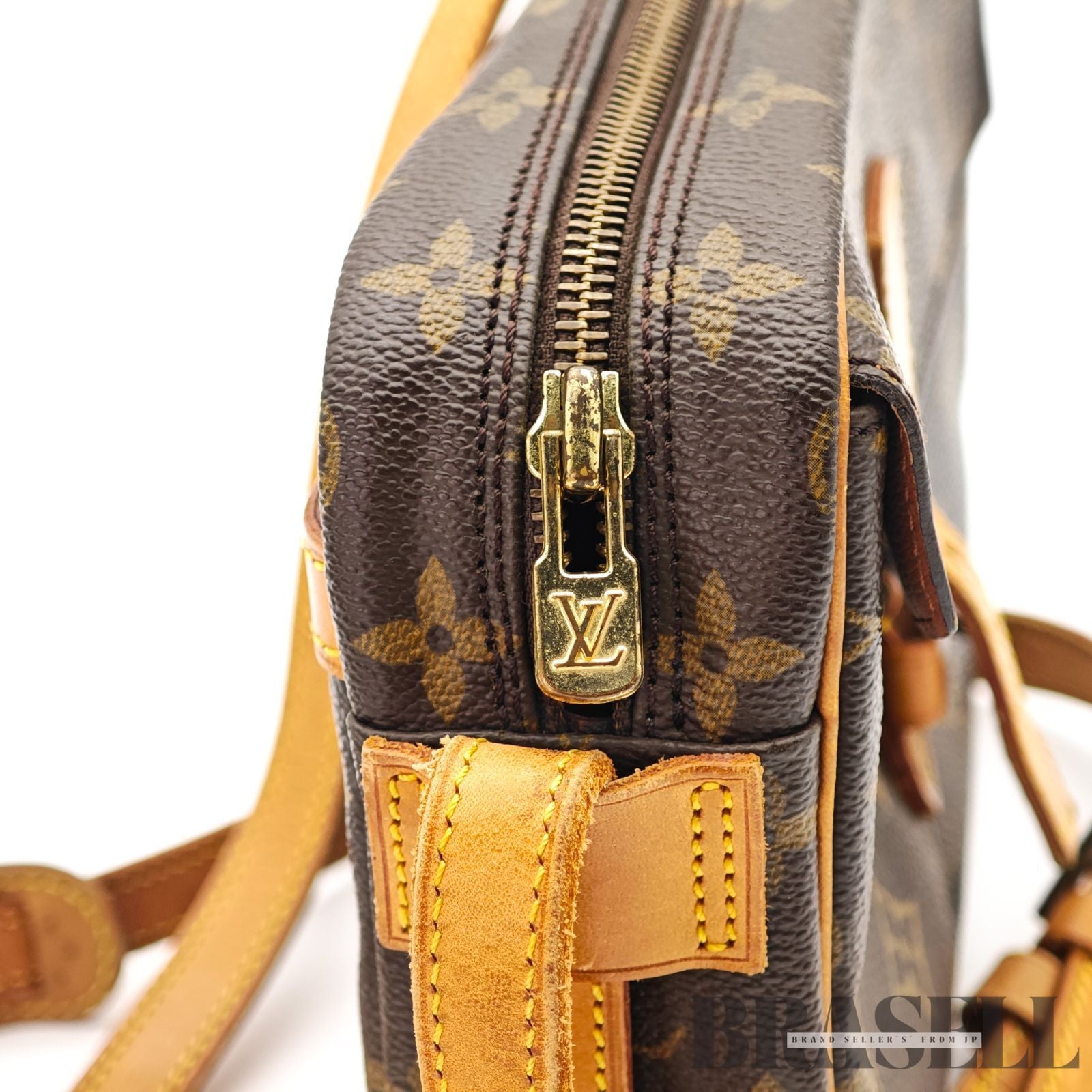 LOUIS VUITTON Monogram Jeune Fille M51227 Shoulder Bag Brown 【ImportFeeFREE】