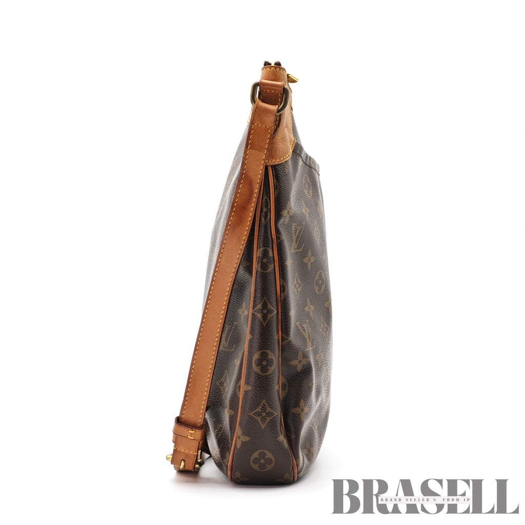 LOUIS VUITTON Monogram Odeon MM M56389 Bag Shoulder Bag Brown 【ImportFeeFREE】