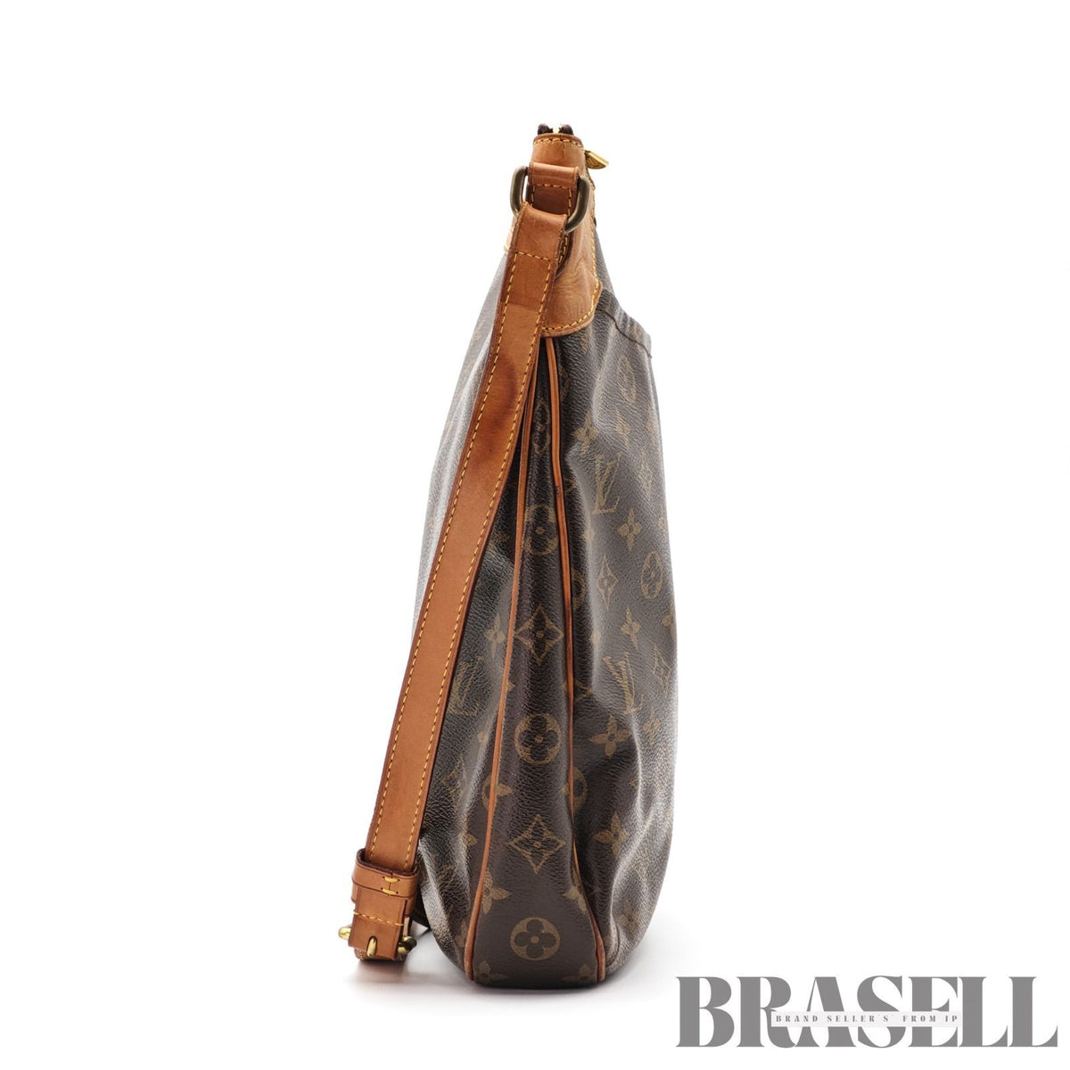 LOUIS VUITTON Monogram Odeon MM M56389 Bag Shoulder Bag Brown 【ImportFeeFREE】