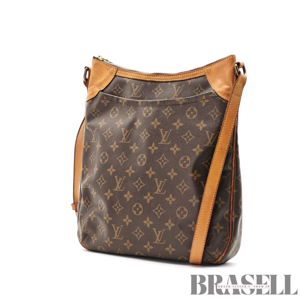 LOUIS VUITTON Monogram Odeon MM M56389 Bag Shoulder Bag Brown 【ImportFeeFREE】