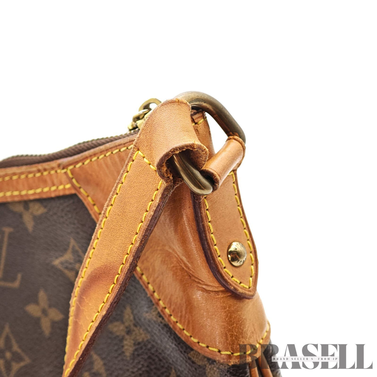 LOUIS VUITTON Monogram Odeon MM M56389 Bag Shoulder Bag Brown 【ImportFeeFREE】