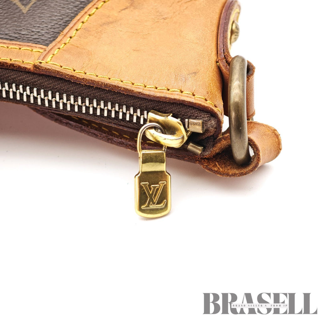 LOUIS VUITTON Monogram Odeon MM M56389 Bag Shoulder Bag Brown 【ImportFeeFREE】