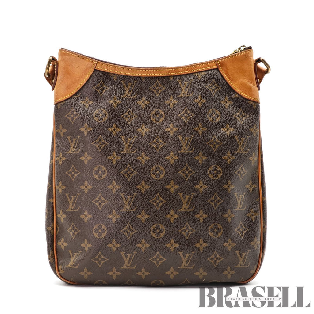 LOUIS VUITTON Monogram Odeon MM M56389 Bag Shoulder Bag Brown 【ImportFeeFREE】