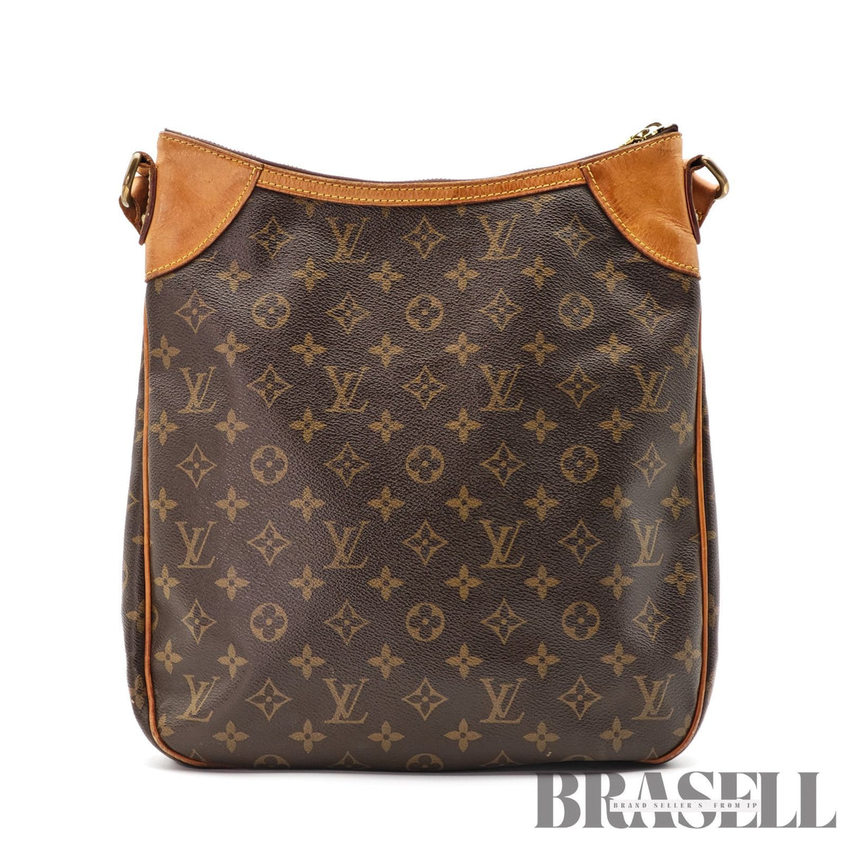 LOUIS VUITTON Monogram Odeon MM M56389 Bag Shoulder Bag Brown 【ImportFeeFREE】