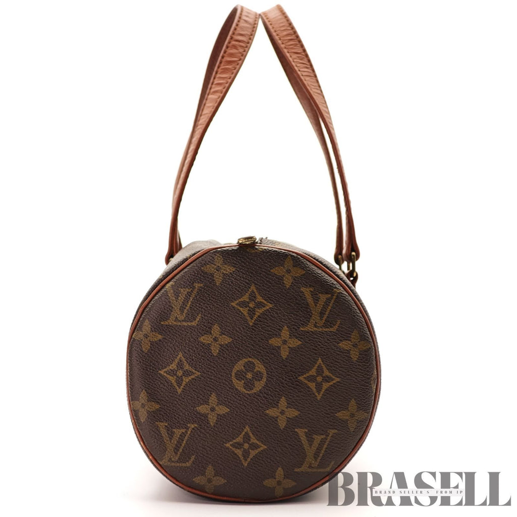LOUIS VUITTON Papillon 30 M51385 Hand Bag Monogram Canvas Brown【ImportFeeFREE】