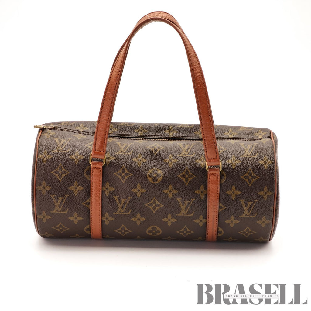 LOUIS VUITTON Papillon 30 M51385 Hand Bag Monogram Canvas Brown【ImportFeeFREE】