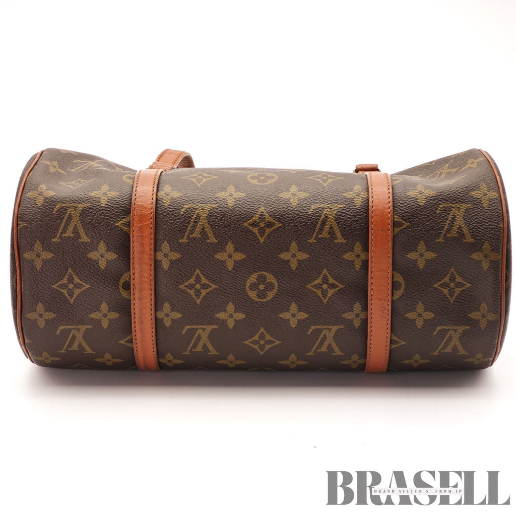 LOUIS VUITTON Papillon 30 M51385 Hand Bag Monogram Canvas Brown【ImportFeeFREE】