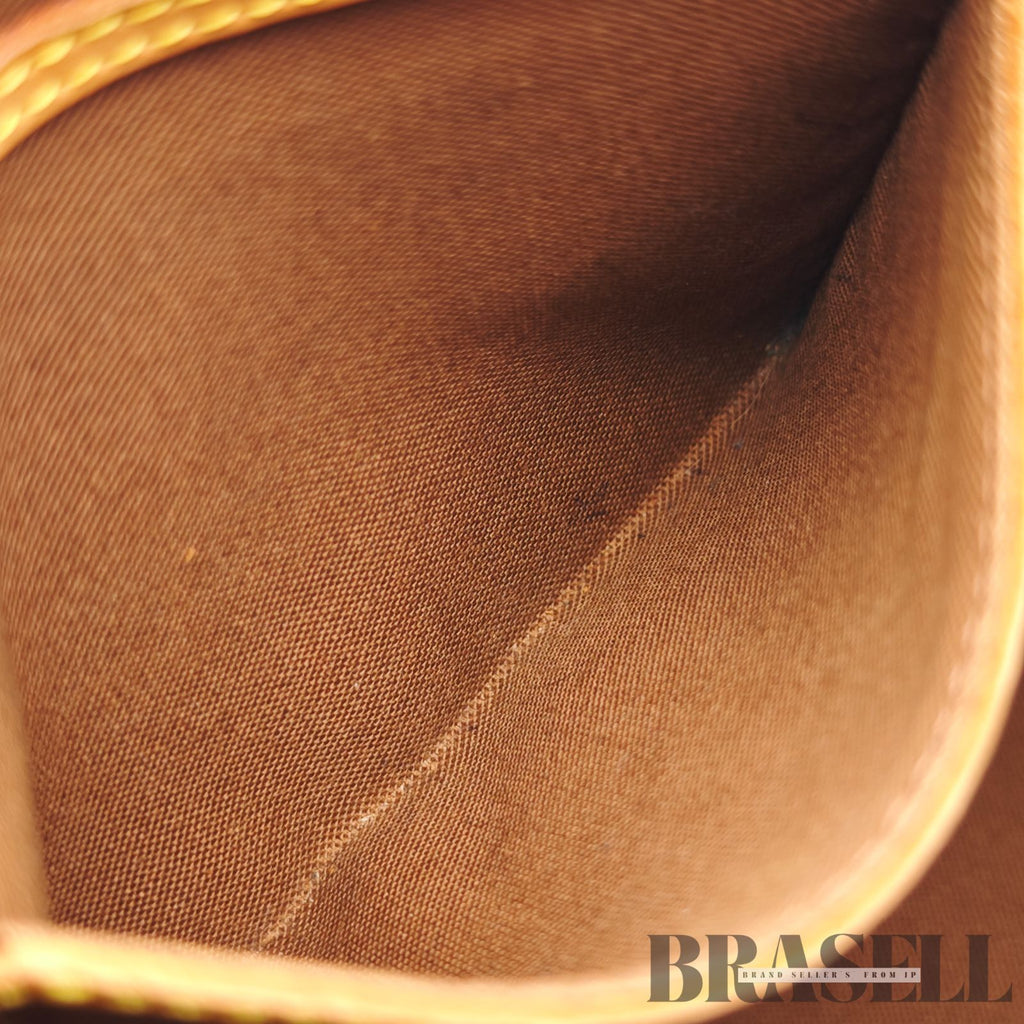 LOUIS VUITTON Alma M51130 Hand Bag Monogram Canvas Brown France【ImportFeeFREE】