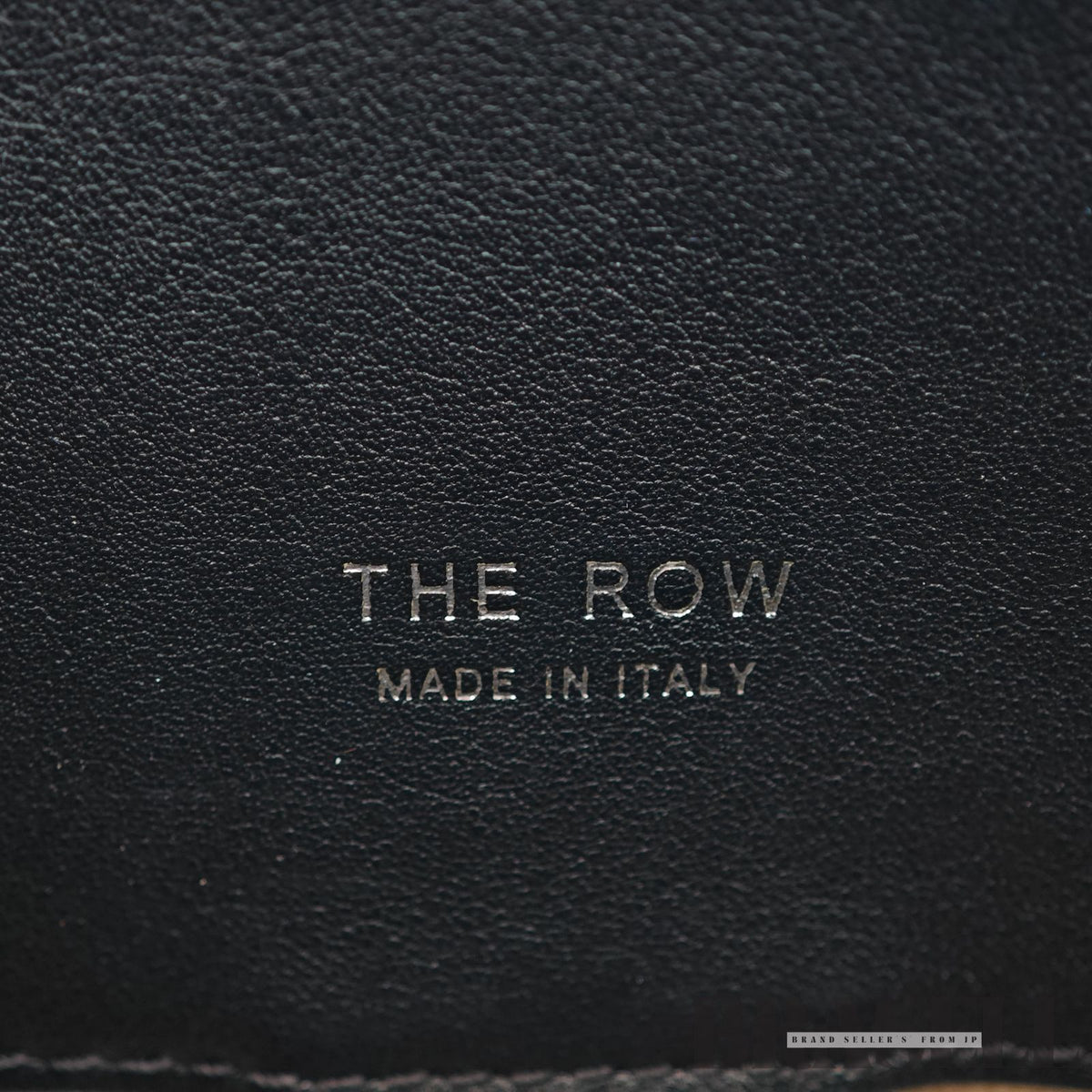 The Row Soft Margaux 15 Leather Handbag Black Women's 【ImportFeeFREE】