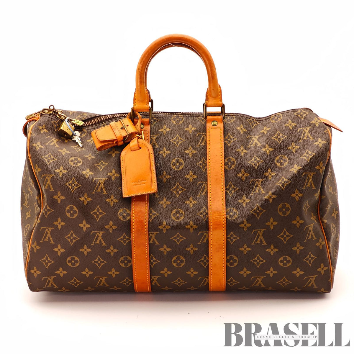 LOUIS VUITTON Monogram Keepall 45 M41418 Travel Boston Bag 【ImportFeeFREE】