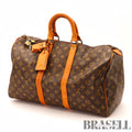 LOUIS VUITTON Monogram Keepall 45 M41418 Travel Boston Bag 【ImportFeeFREE】