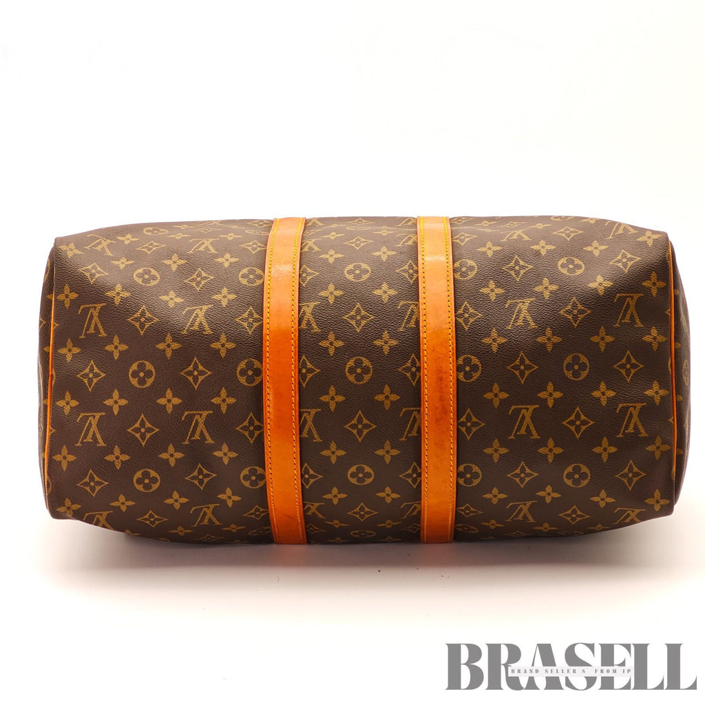 LOUIS VUITTON Monogram Keepall 45 M41418 Travel Boston Bag 【ImportFeeFREE】