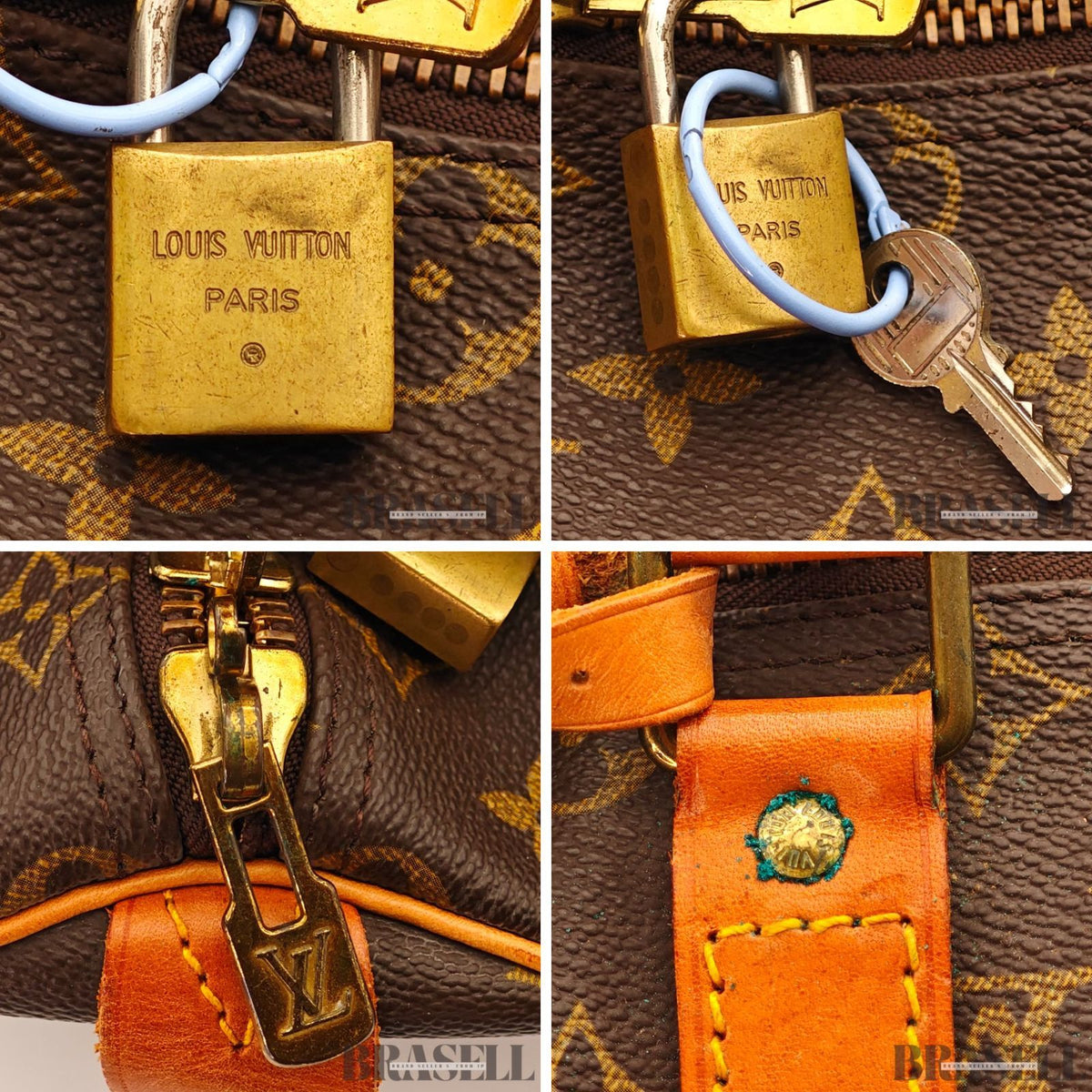 LOUIS VUITTON Monogram Keepall 45 M41418 Travel Boston Bag 【ImportFeeFREE】