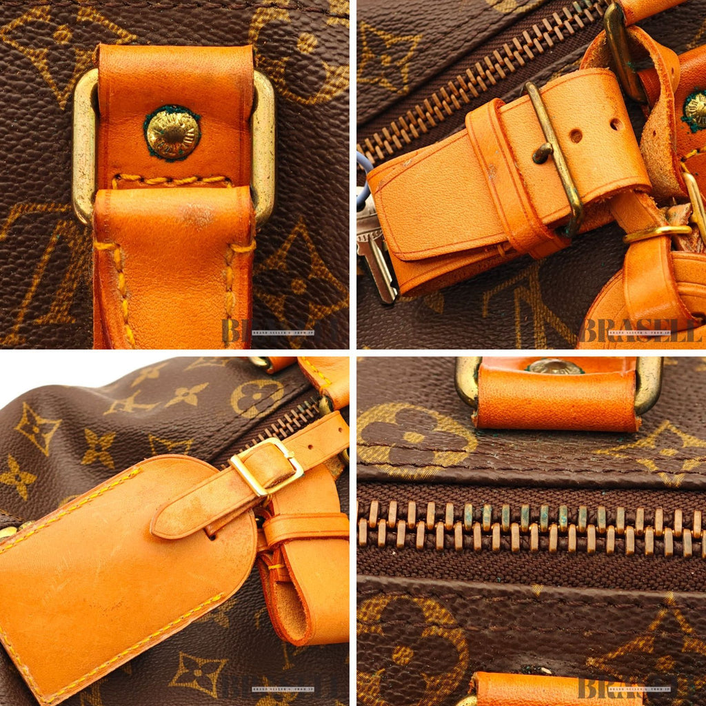 LOUIS VUITTON Monogram Keepall 45 M41418 Travel Boston Bag 【ImportFeeFREE】