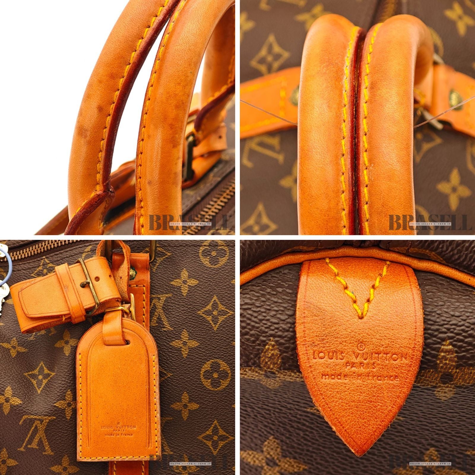 LOUIS VUITTON Monogram Keepall 45 M41418 Travel Boston Bag 【ImportFeeFREE】