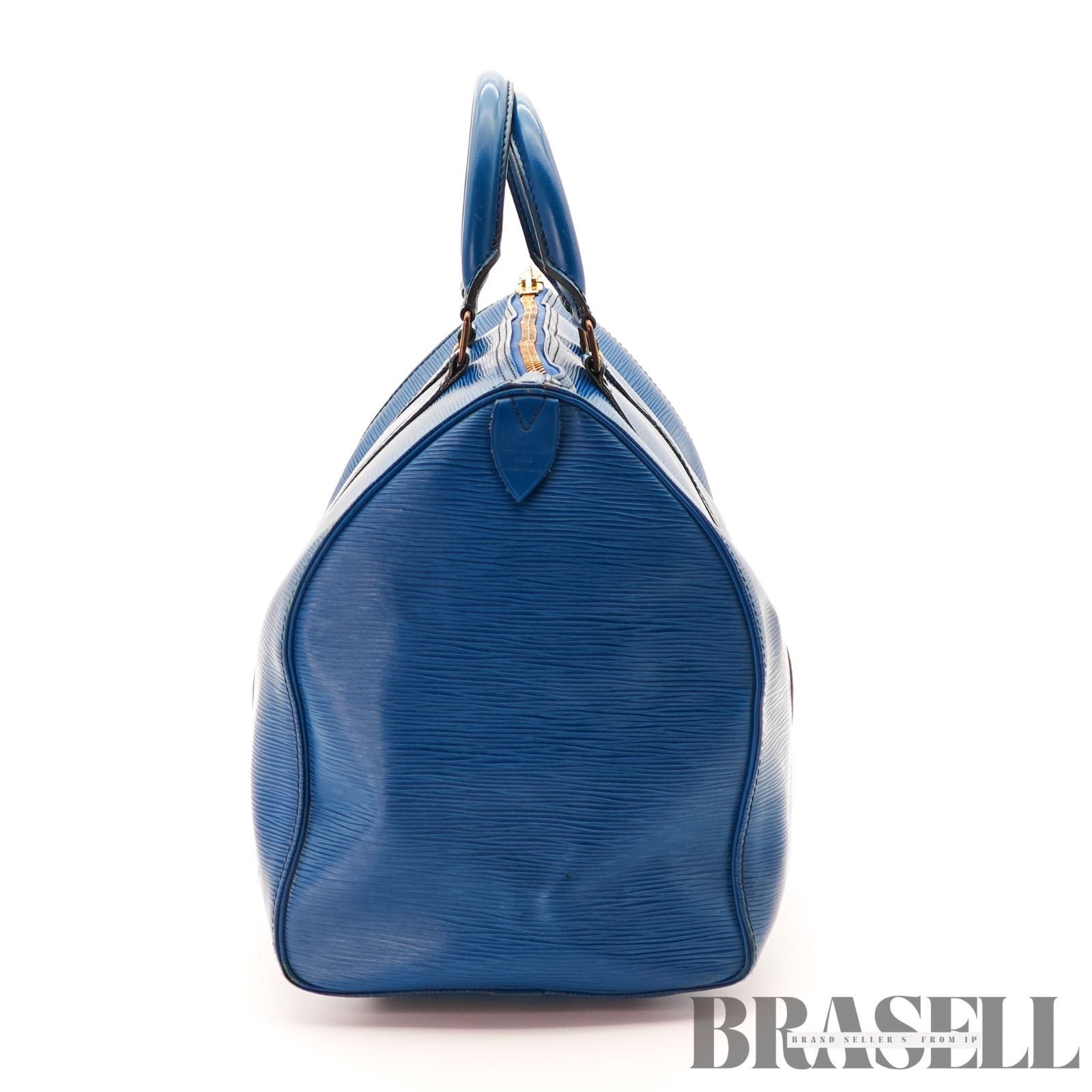LOUIS VUITTON Epi Keepall 45 M42975 Toledo Blue Boston 【ImportFeeFREE】