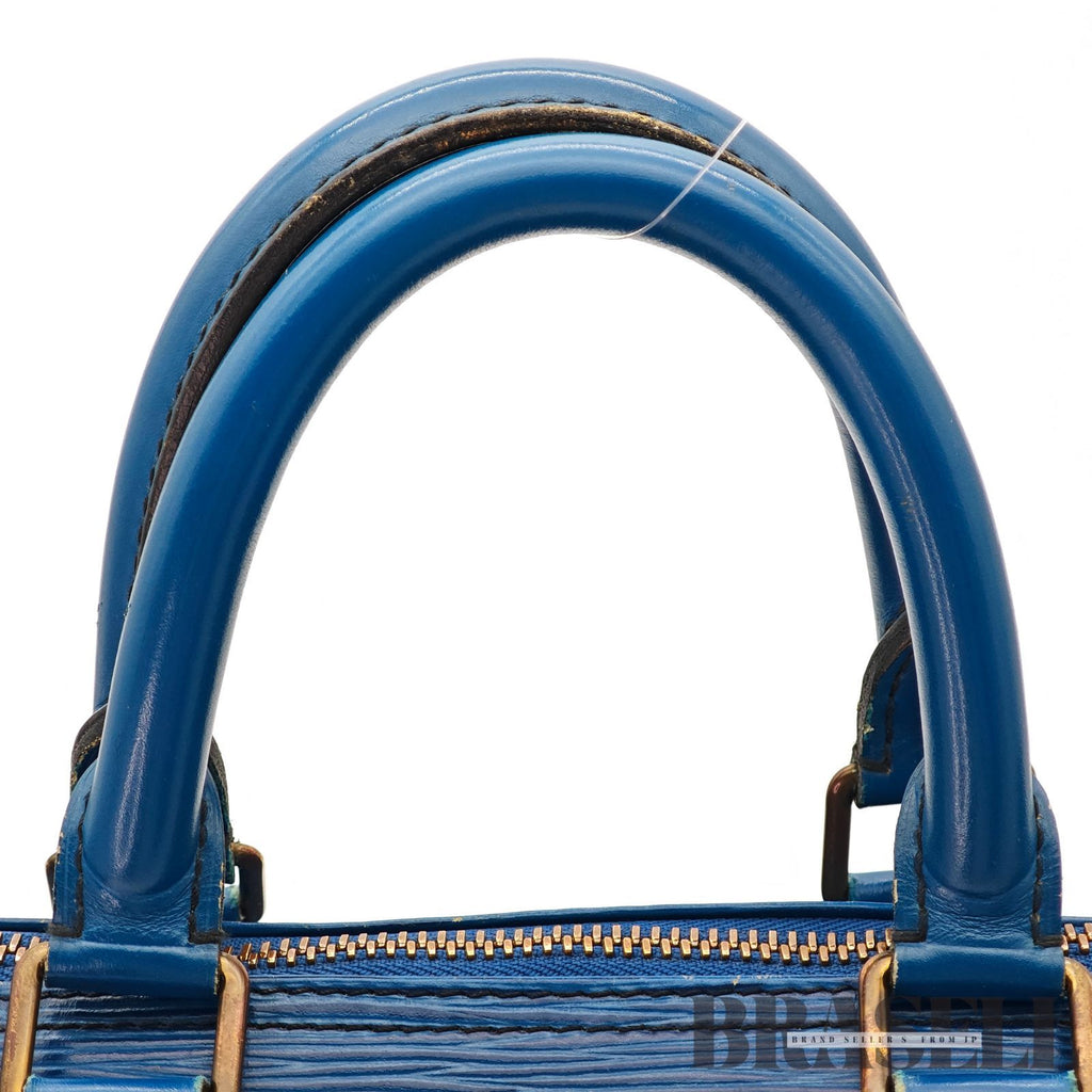 LOUIS VUITTON Epi Keepall 45 M42975 Toledo Blue Boston 【ImportFeeFREE】