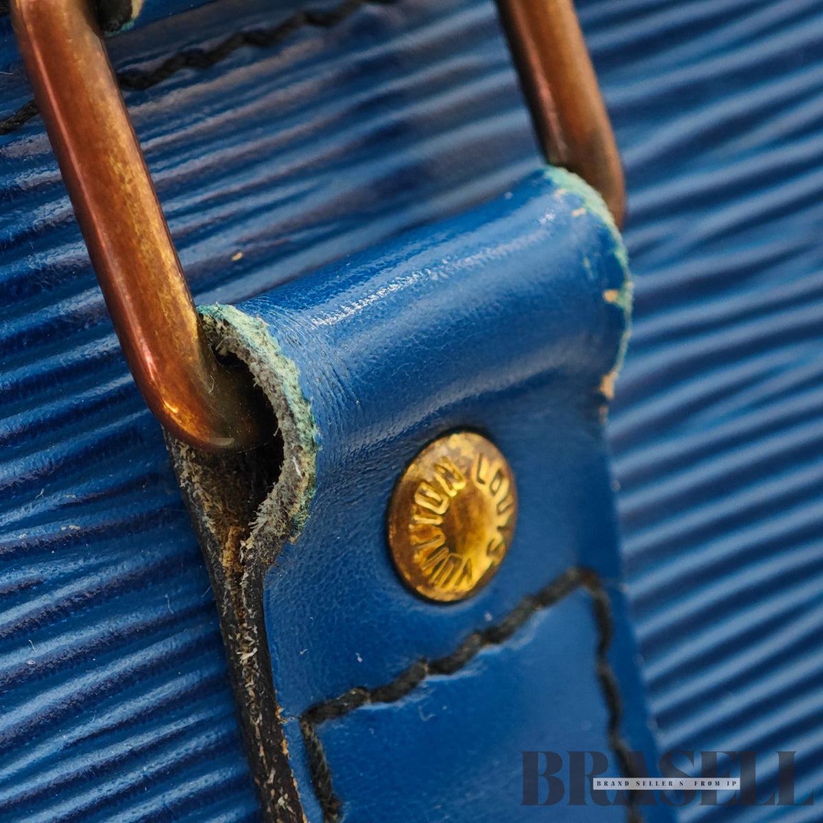 LOUIS VUITTON Epi Keepall 45 M42975 Toledo Blue Boston 【ImportFeeFREE】