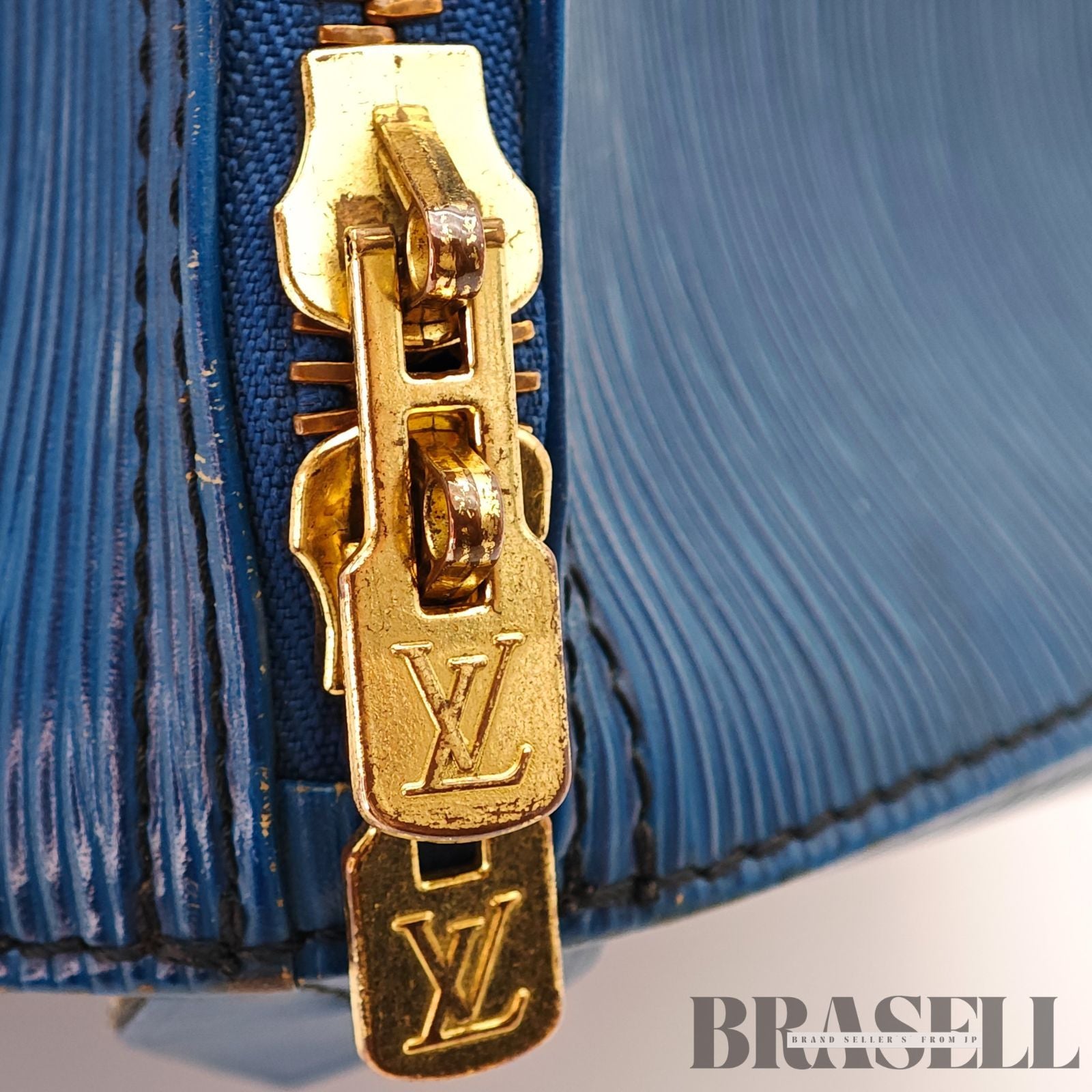 LOUIS VUITTON Epi Keepall 45 M42975 Toledo Blue Boston 【ImportFeeFREE】