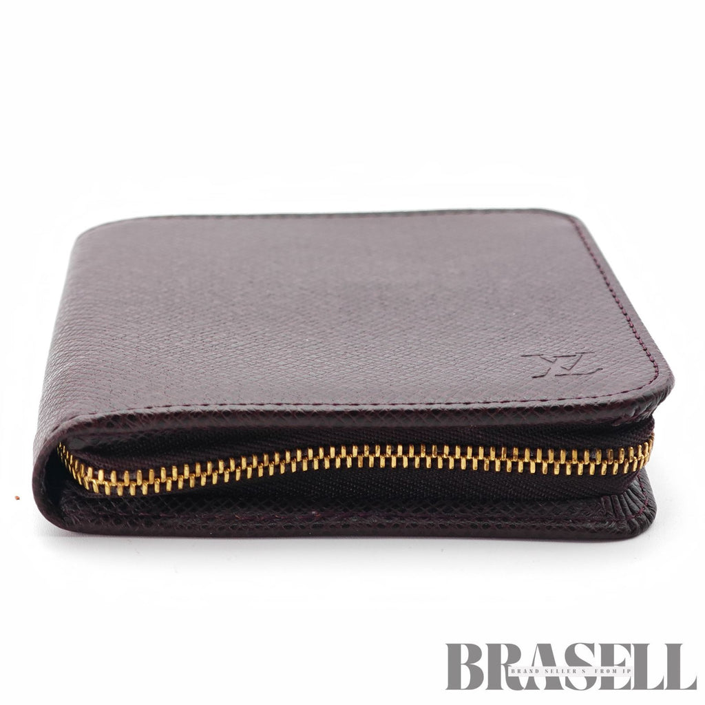 LOUIS VUITTON Porte Bie Monnaie Zip M30672 Taiga 【ImportFeeFREE】