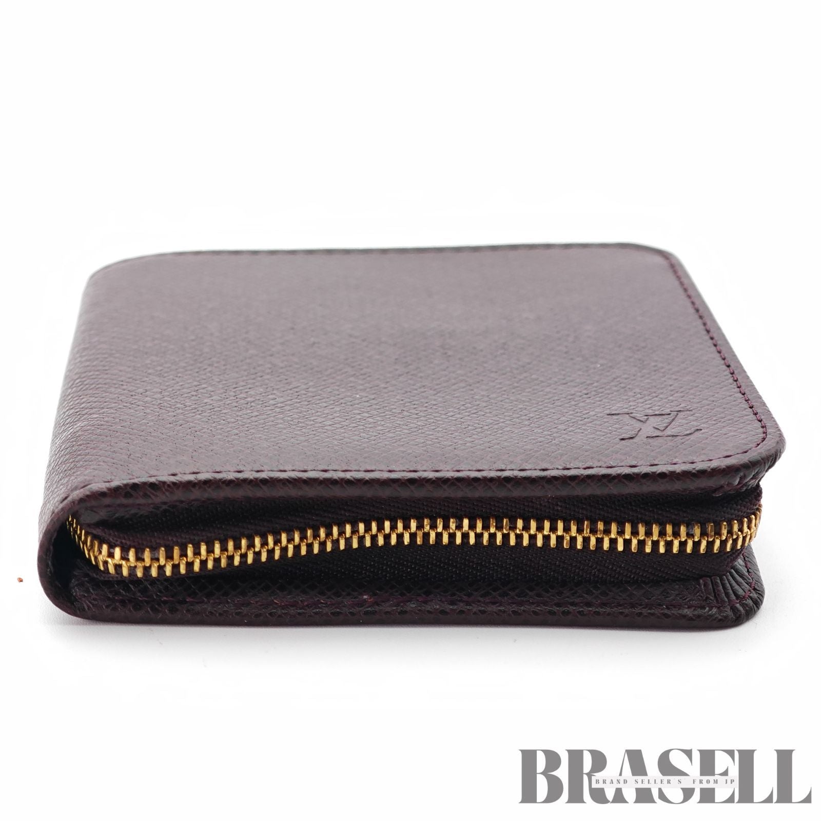 LOUIS VUITTON Porte Bie Monnaie Zip M30672 Taiga 【ImportFeeFREE】