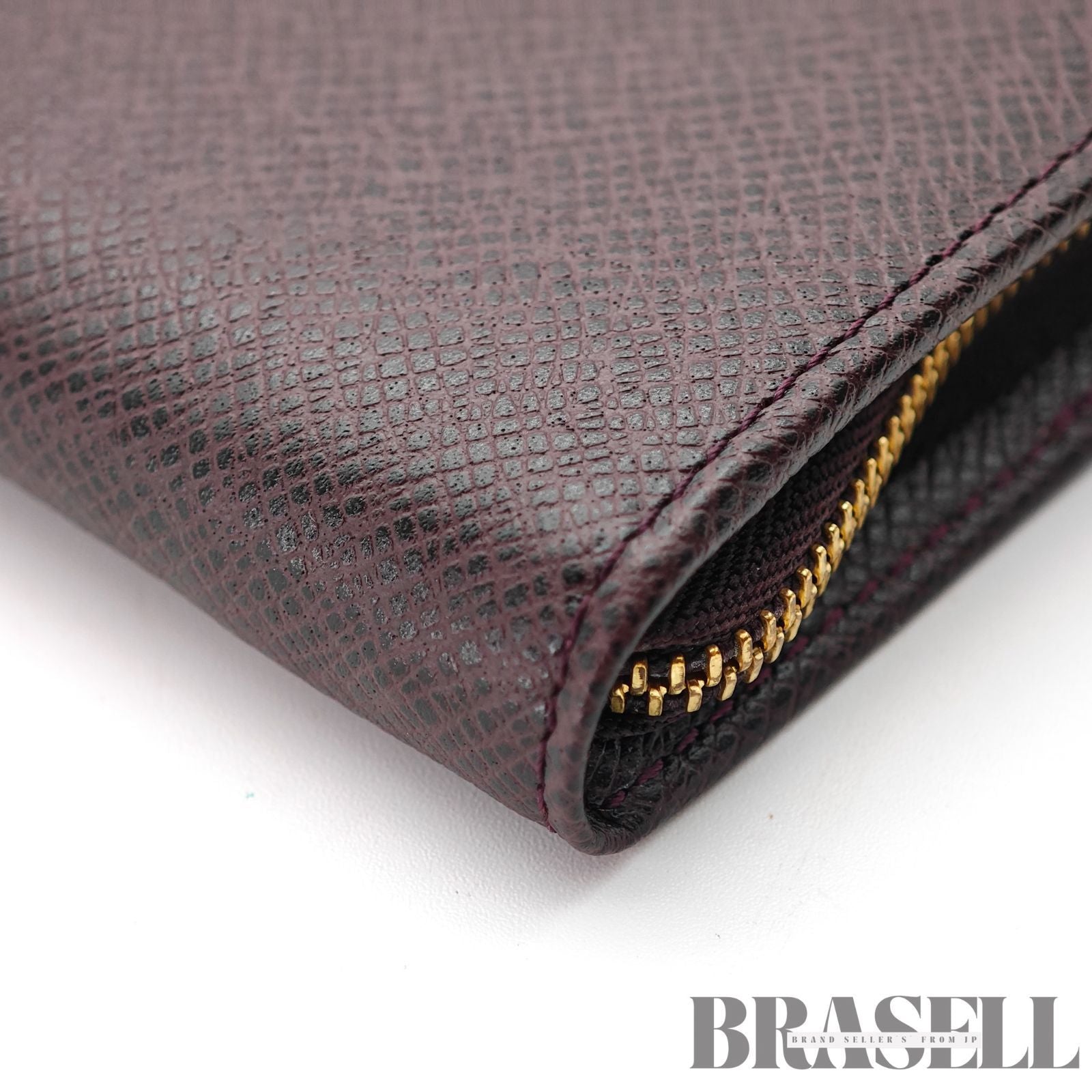 LOUIS VUITTON Porte Bie Monnaie Zip M30672 Taiga 【ImportFeeFREE】