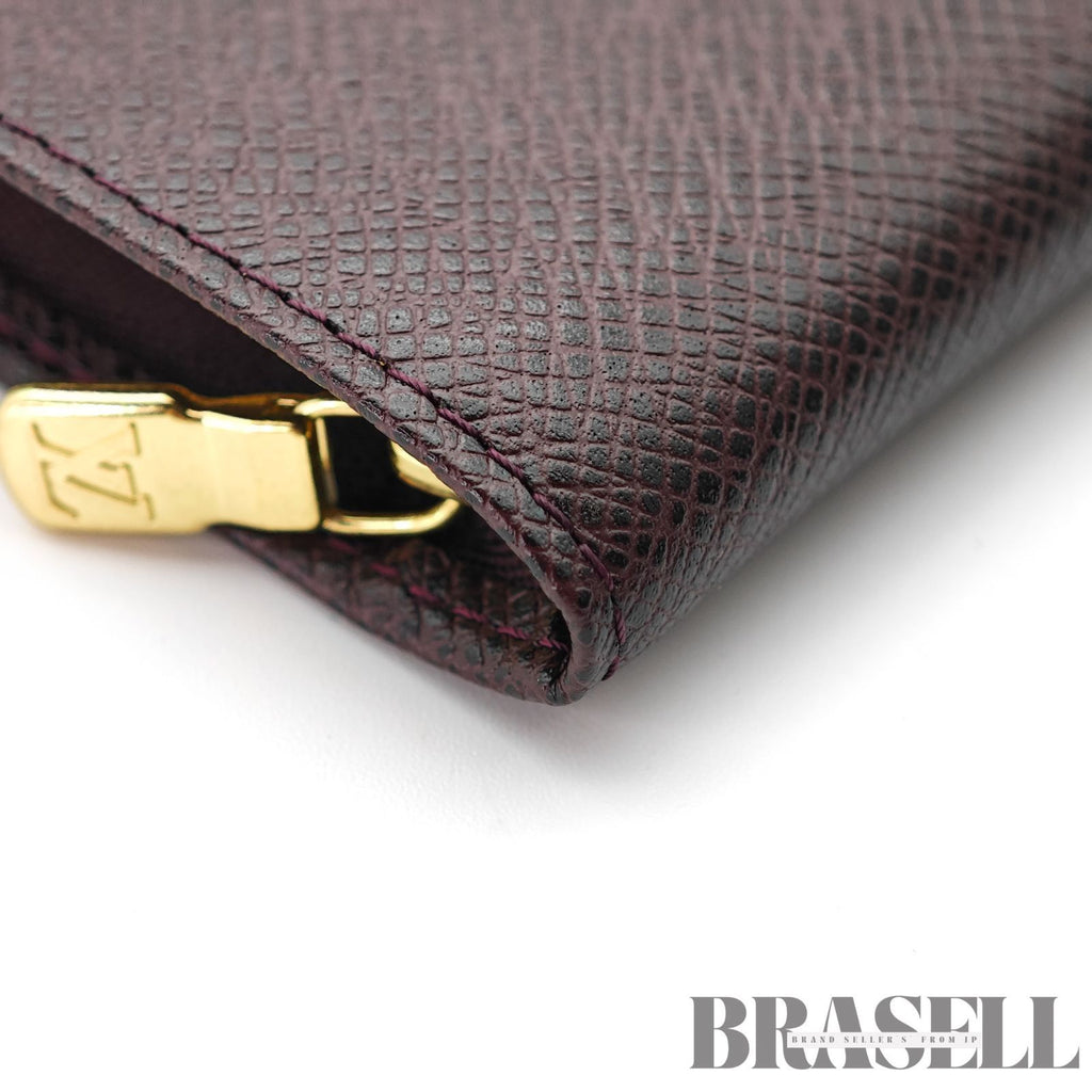 LOUIS VUITTON Porte Bie Monnaie Zip M30672 Taiga 【ImportFeeFREE】
