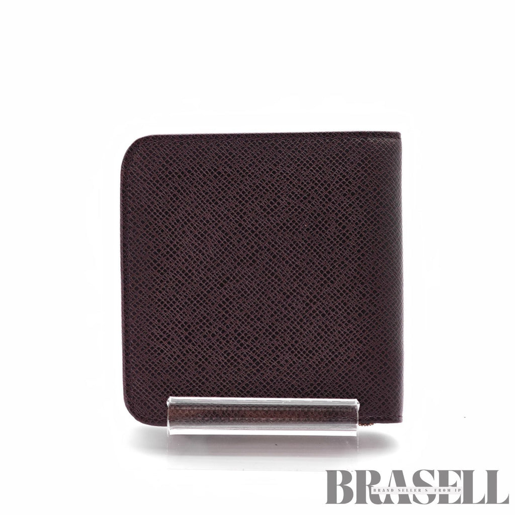 LOUIS VUITTON Porte Bie Monnaie Zip M30672 Taiga 【ImportFeeFREE】