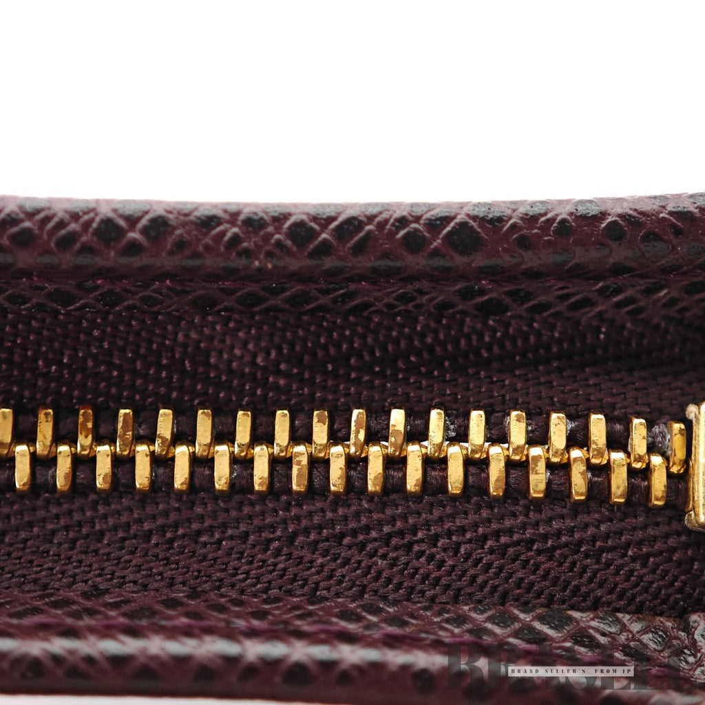 LOUIS VUITTON Porte Bie Monnaie Zip M30672 Taiga 【ImportFeeFREE】