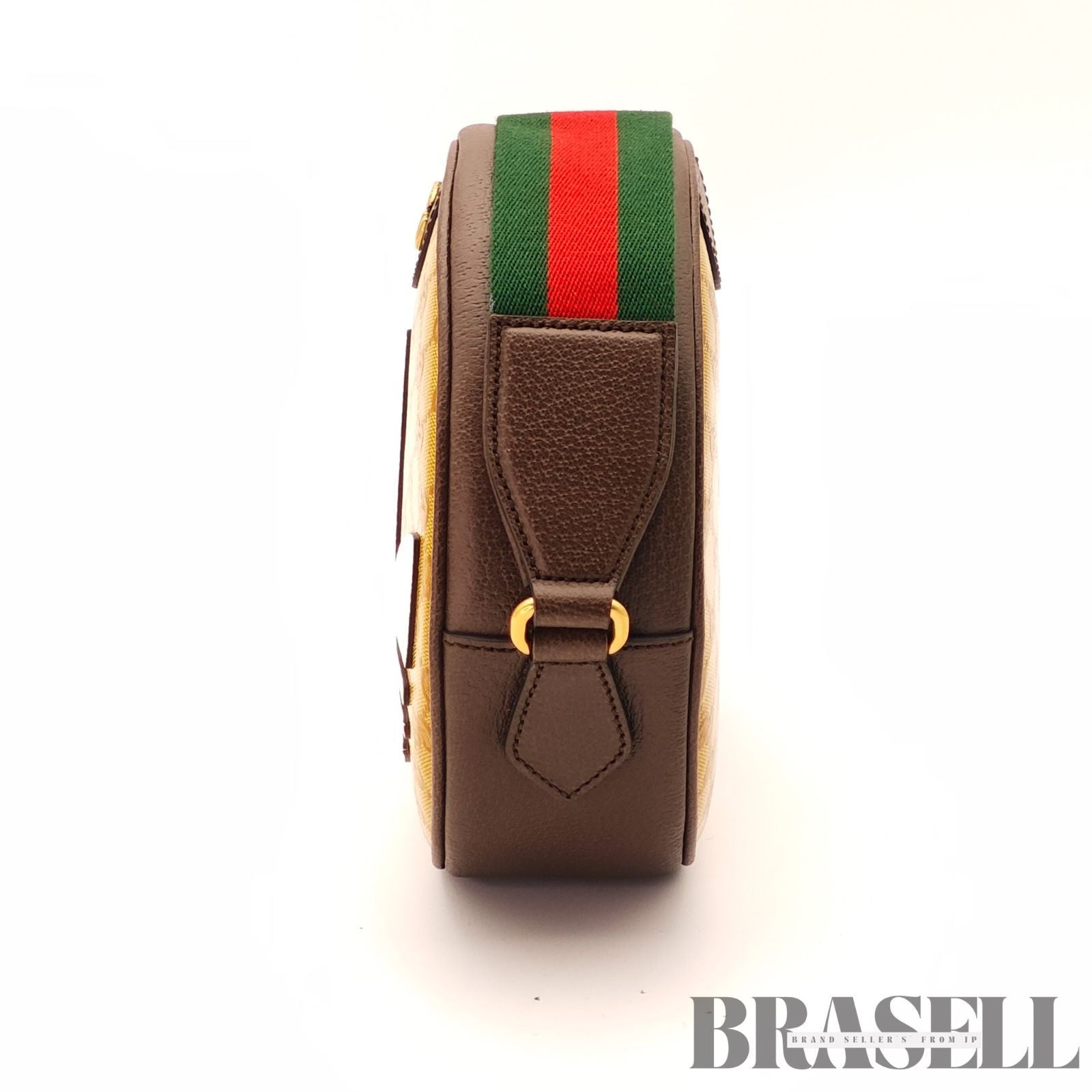 Gucci Ophidia Round Mini Shoulder Bag Crossbody GG Canvas 【ImportFeeFREE】