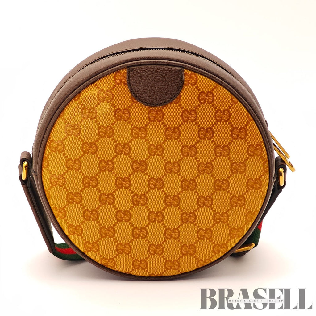 Gucci Ophidia Round Mini Shoulder Bag Crossbody GG Canvas 【ImportFeeFREE】