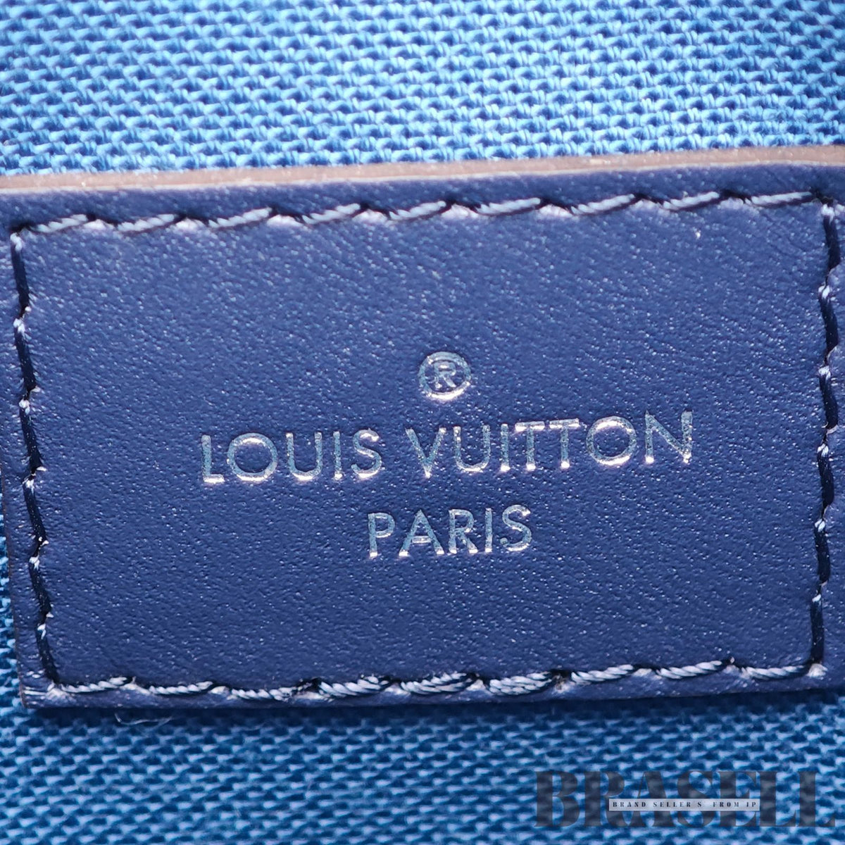 LOUIS VUITTON Speedy Bandouliere M45146 Blue White 2way 【ImportFeeFREE】