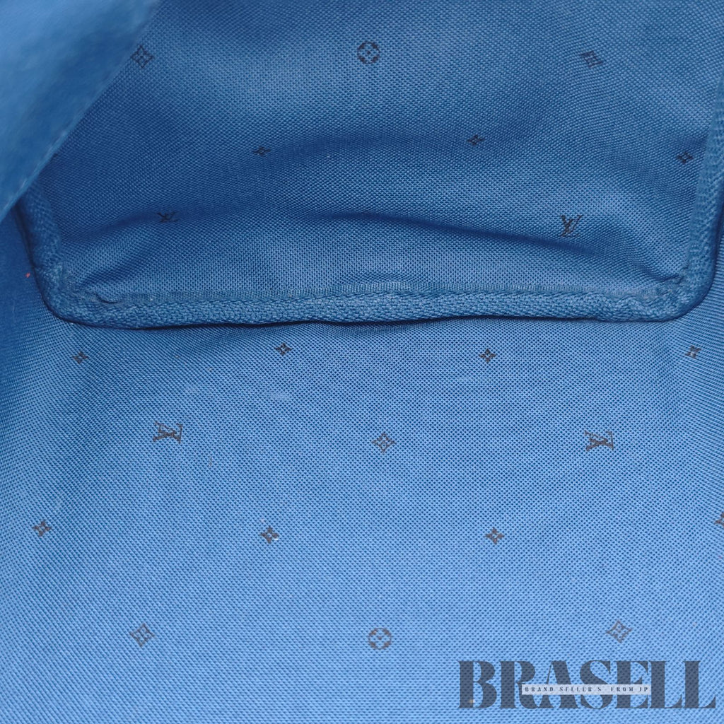 LOUIS VUITTON Speedy Bandouliere M45146 Blue White 2way 【ImportFeeFREE】