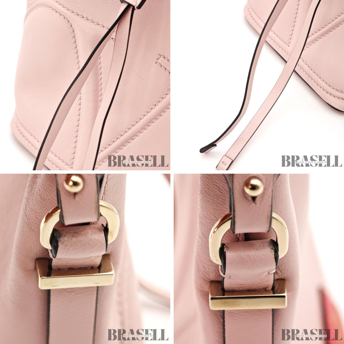 Valentino Garavani Pink Mini Bucket 2Way Handbag Shoulder Bag 【ImportFeeFREE】