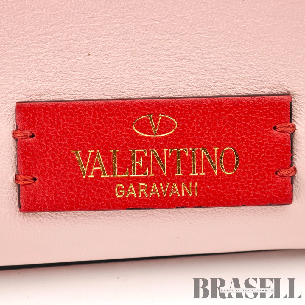 Valentino Garavani Pink Mini Bucket 2Way Handbag Shoulder Bag 【ImportFeeFREE】