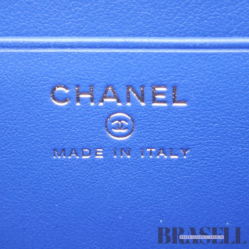 CHANEL CC Filigree Tricolor Mini Bag Red Blue White Coco Mark 【ImportFeeFREE】