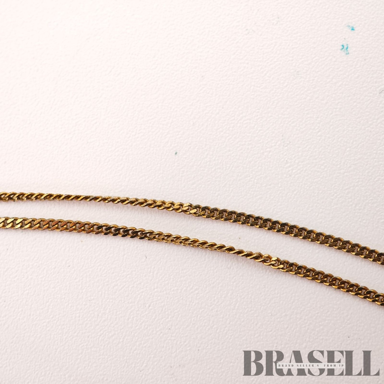 Givenchy G Logo Necklace Gold Tone Vintage Necklace【ImportFeeFREE】