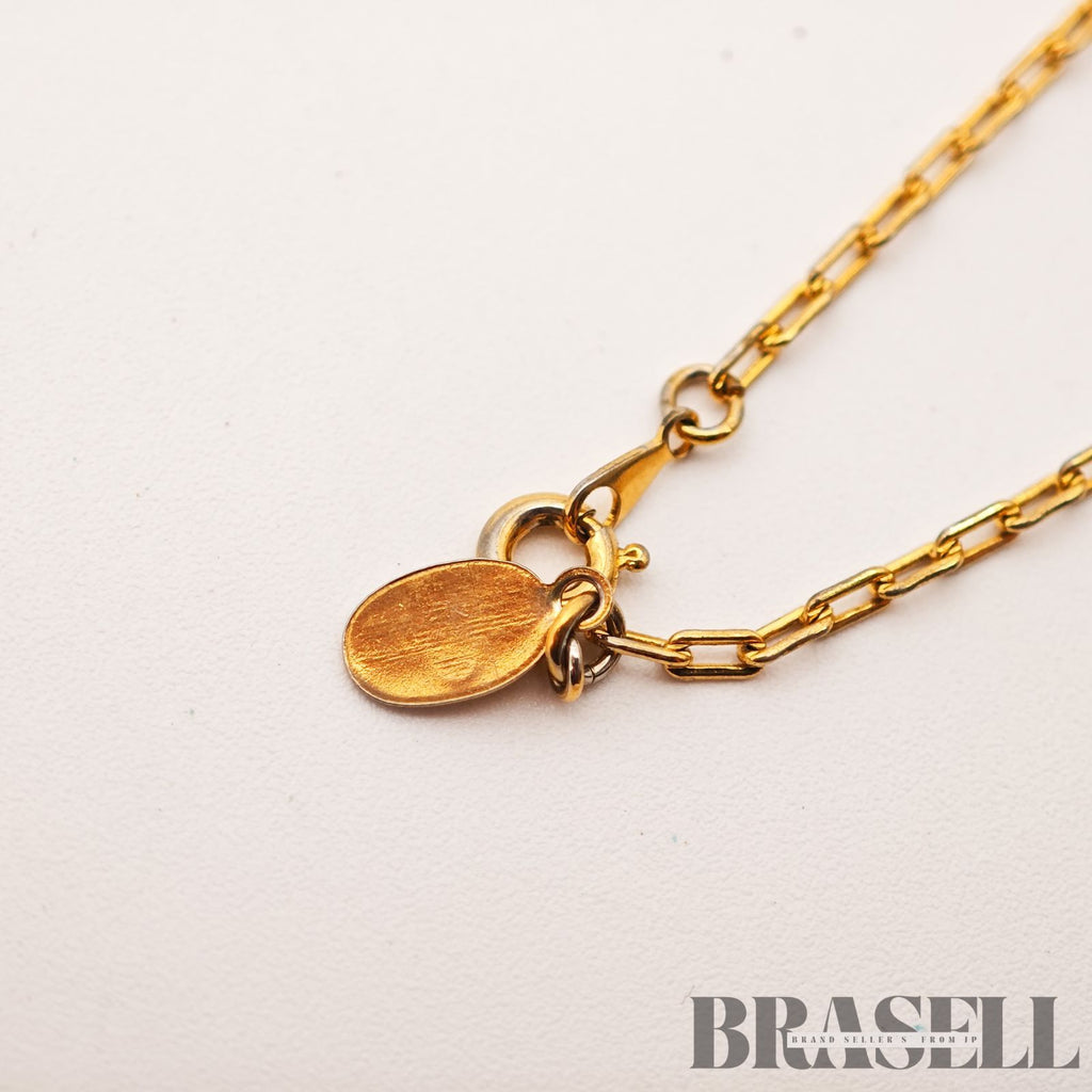 Givenchy G Logo Gold Tone Necklace Fashion Jewelry Pendant【ImportFeeFREE】