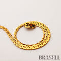 Givenchy Long Chain Gold Tone Necklace 30.1in Women's Fashion【ImportFeeFREE】