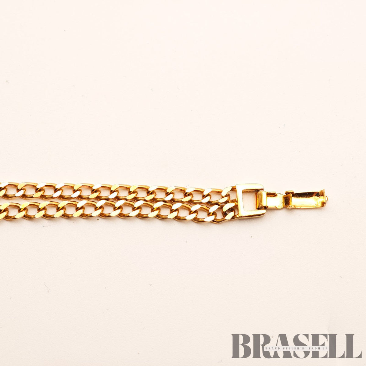Givenchy Gold Tone Chain Bracelet G Logo Women's Vintage 【ImportFeeFREE】