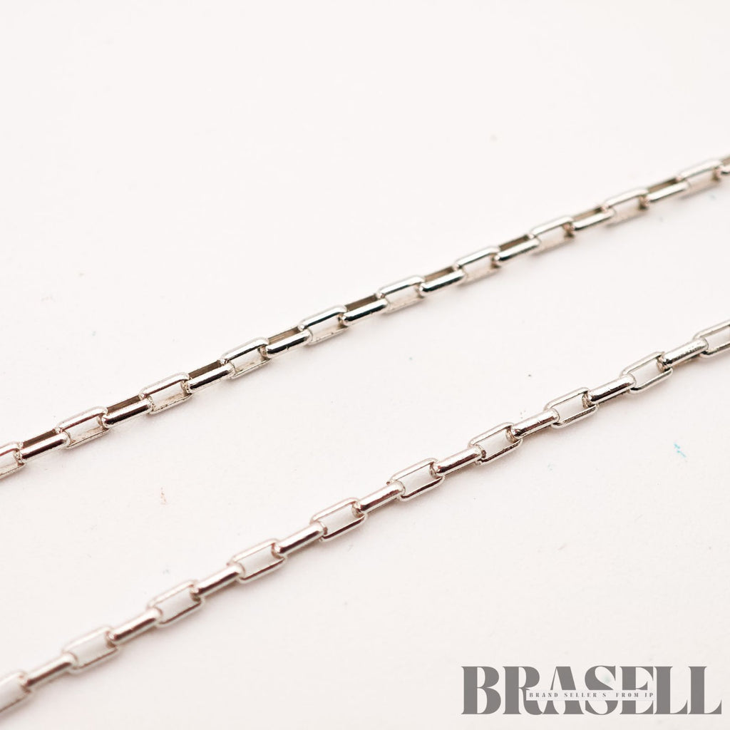 Givenchy G Logo Rhinestone Silver Tone Necklace Women's 【ImportFeeFREE】