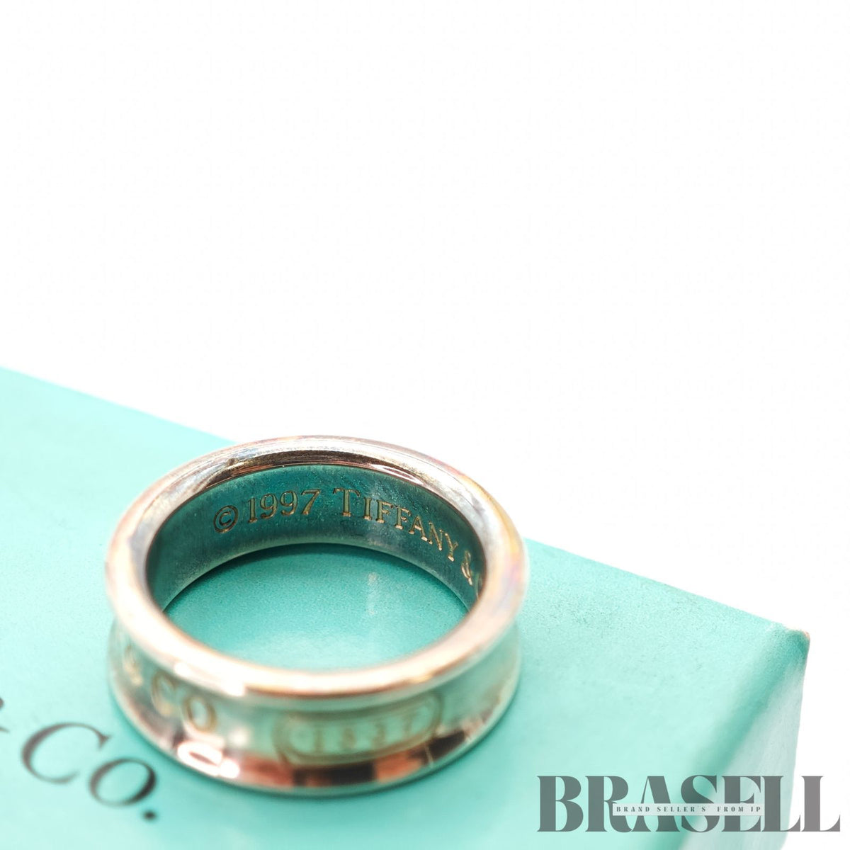 Tiffany & Co. 1837 Narrow Ring Sterling Silver Women's Ring 【ImportFeeFREE】
