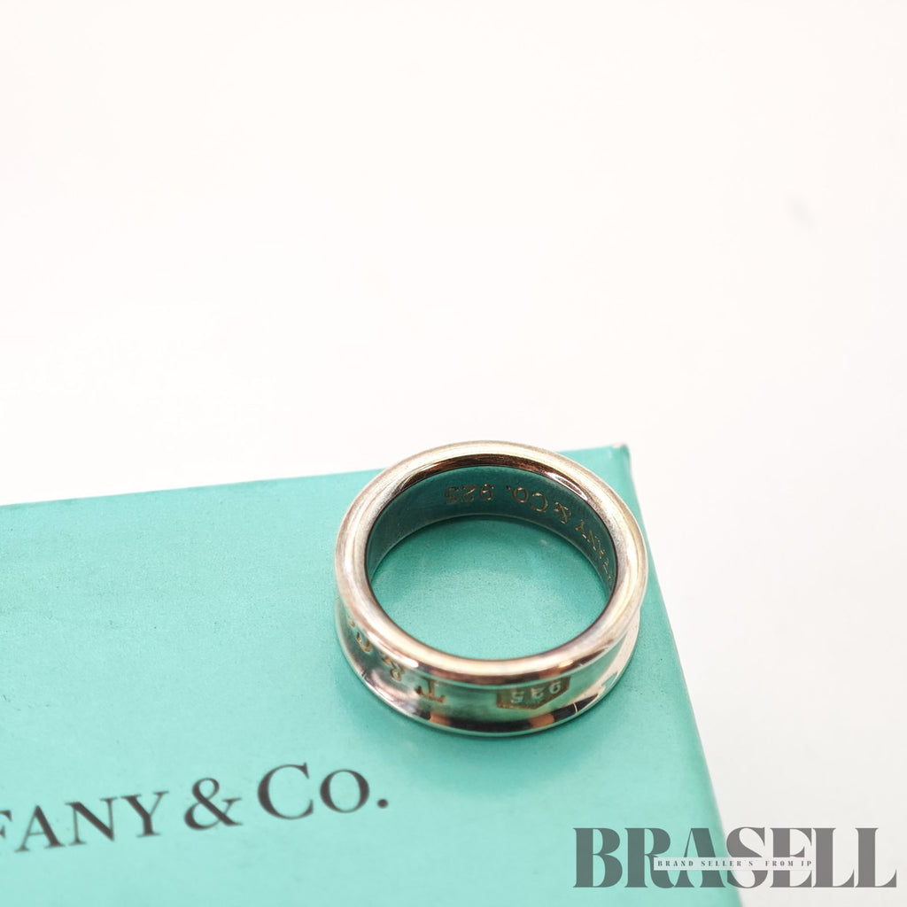 Tiffany & Co. 1837 Narrow Ring Sterling Silver Women's Ring 【ImportFeeFREE】