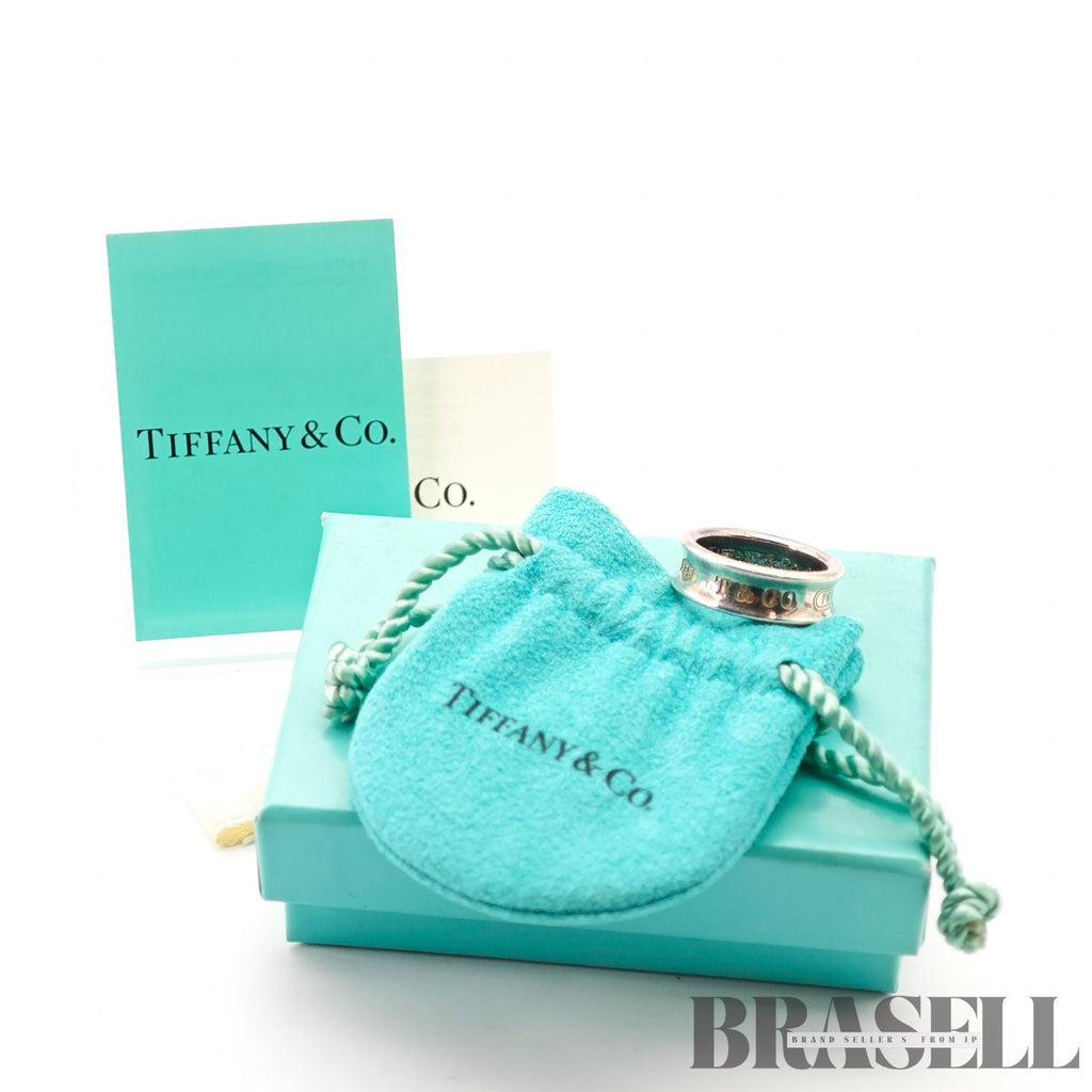 Tiffany & Co. 1837 Narrow Ring Sterling Silver Women's Ring 【ImportFeeFREE】