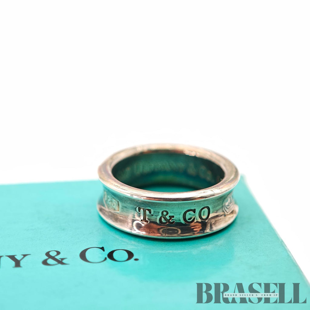 Tiffany & Co. 1837 Narrow Ring Sterling Silver Women's Ring 【ImportFeeFREE】