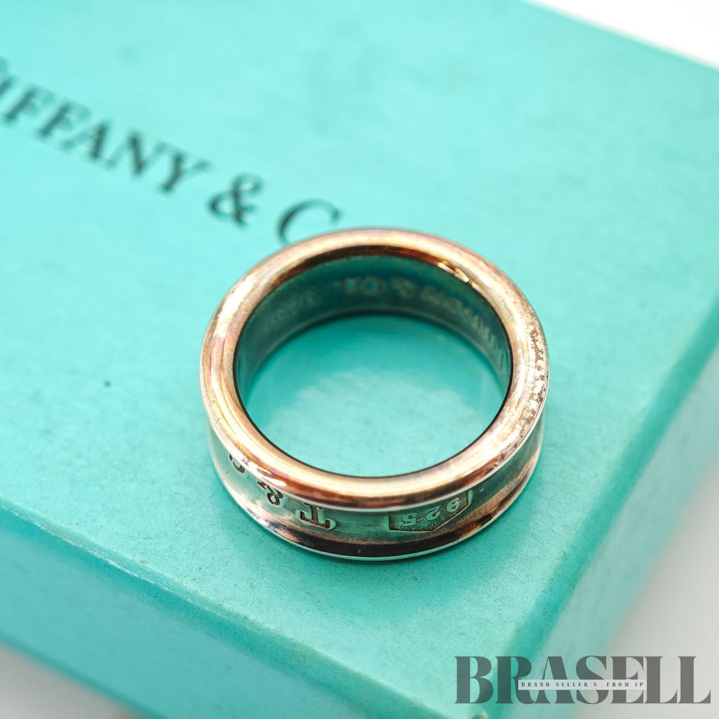 Tiffany & Co. 1837 Narrow Ring Sterling Silver Women's Ring 【ImportFeeFREE】