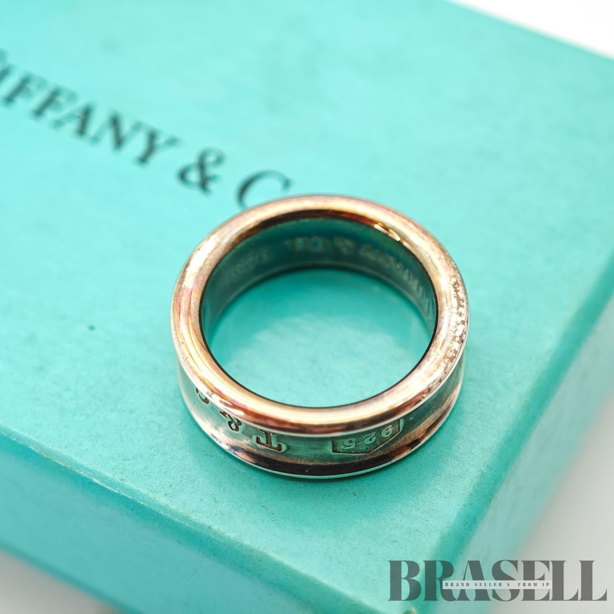 Tiffany & Co. 1837 Narrow Ring Sterling Silver Women's Ring 【ImportFeeFREE】
