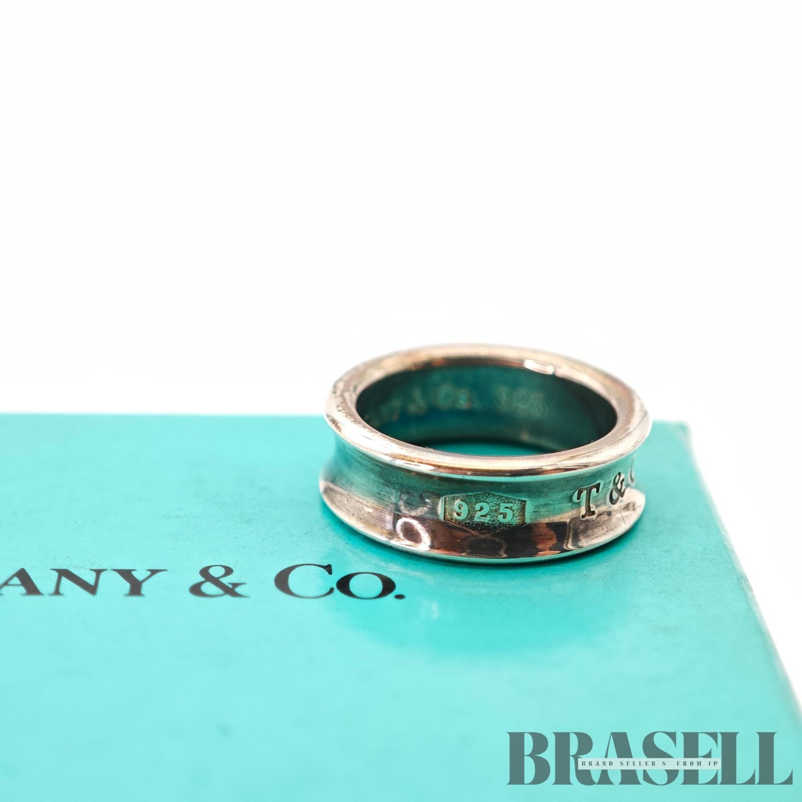 Tiffany & Co. 1837 Narrow Ring Sterling Silver Women's Ring 【ImportFeeFREE】