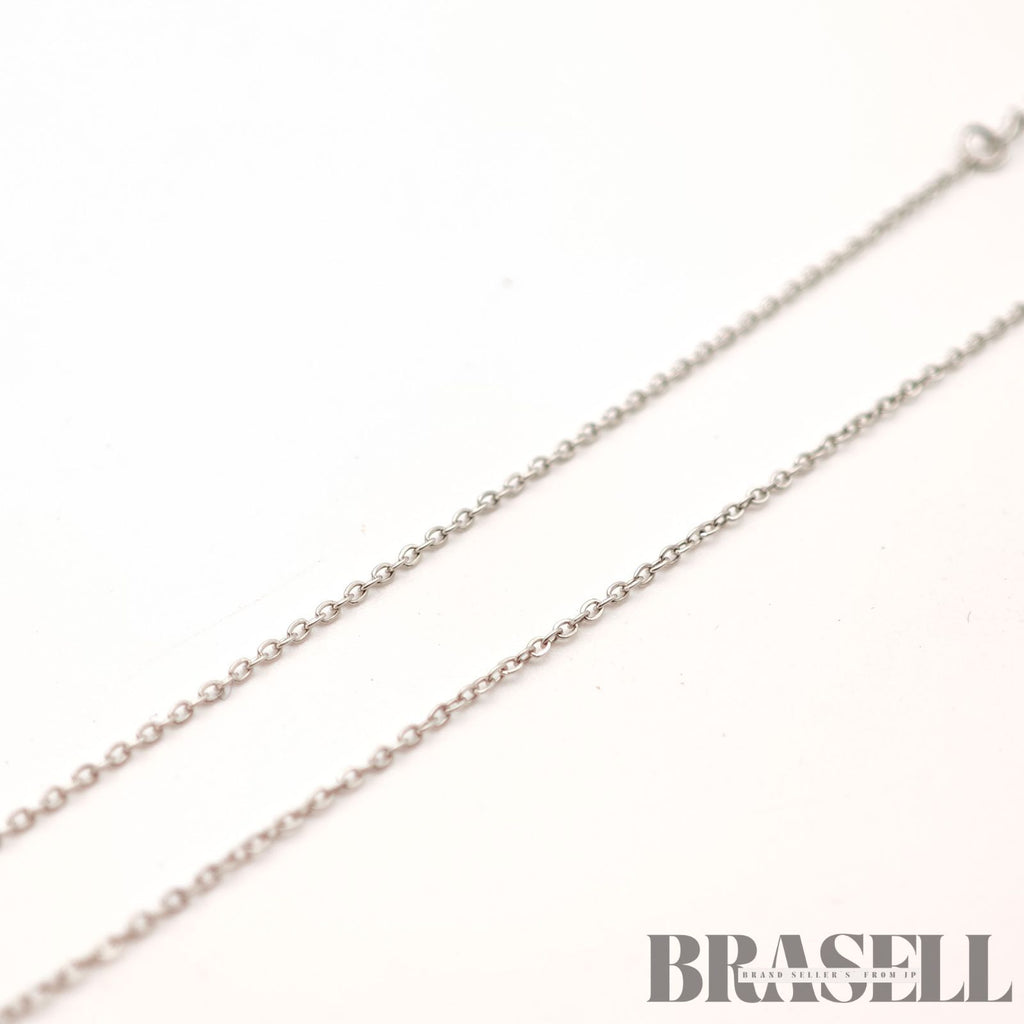 Tiffany & Co. Elsa Peretti Bean Necklace Sterling 47cm【ImportFeeFREE】