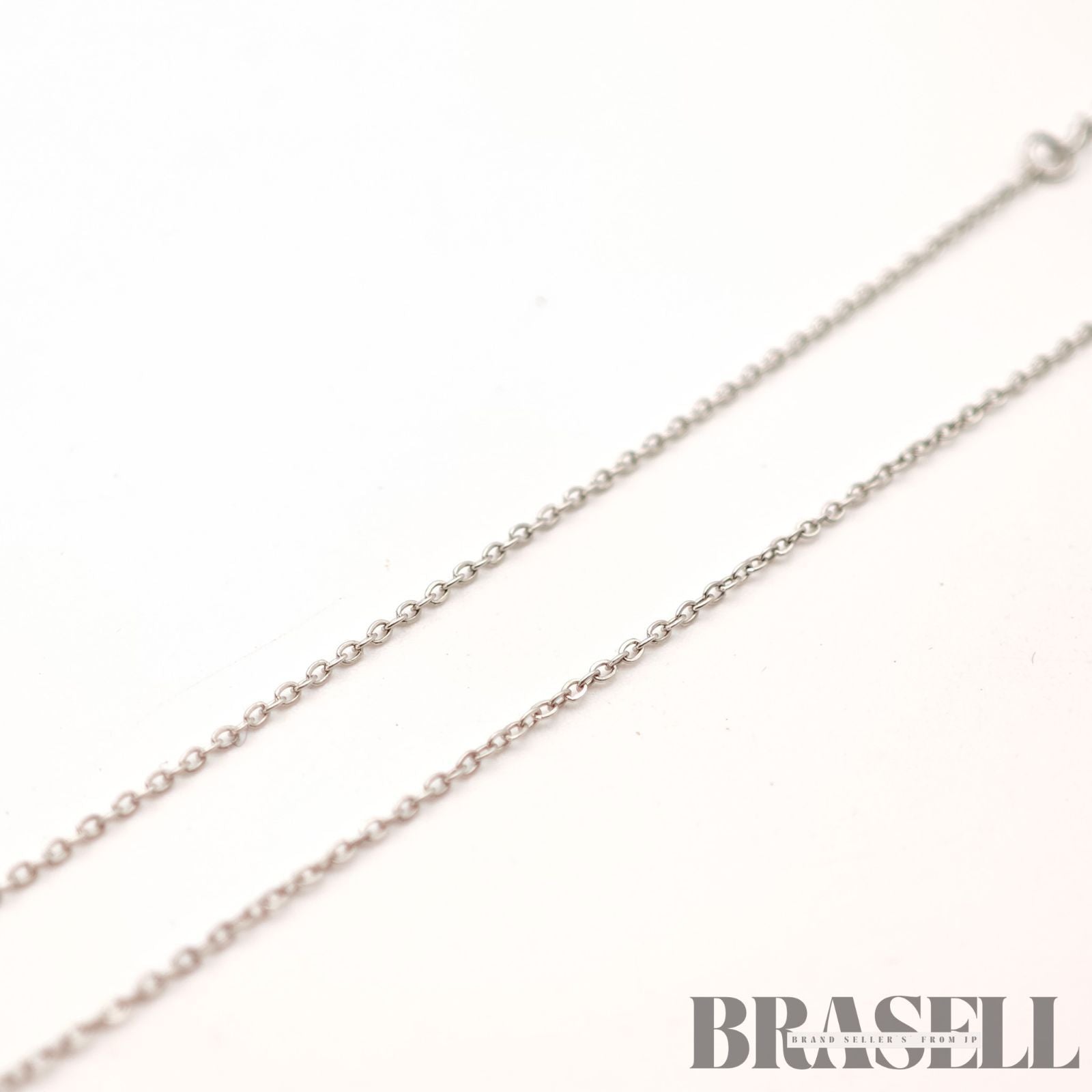Tiffany & Co. Elsa Peretti Bean Necklace Sterling 47cm【ImportFeeFREE】